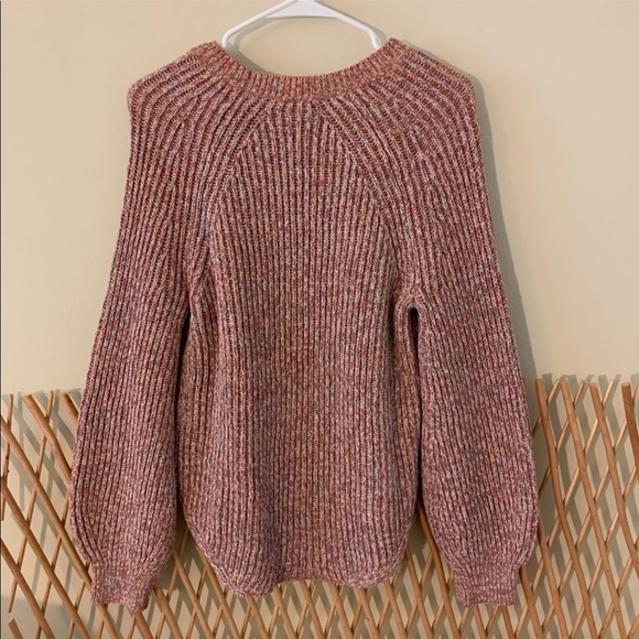Frame Denim Pink Ribbed Sweater - Picture 3 of 7